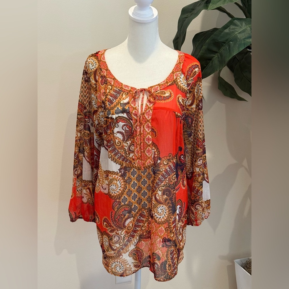 Zac & Rachel Paisley Blouse